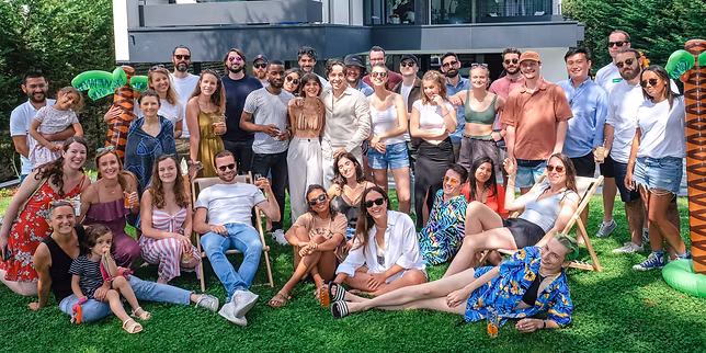 Pool party organisée par la Team Anim